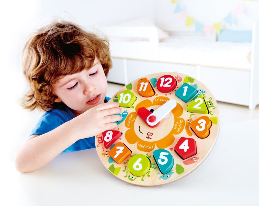 Preschool Plus Hape Australia | Chunky Clock Puzzle