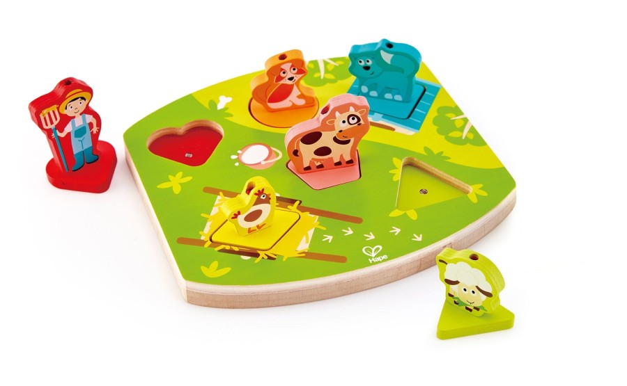 Toddler Hape Australia | Farmyard Sound Puzzle