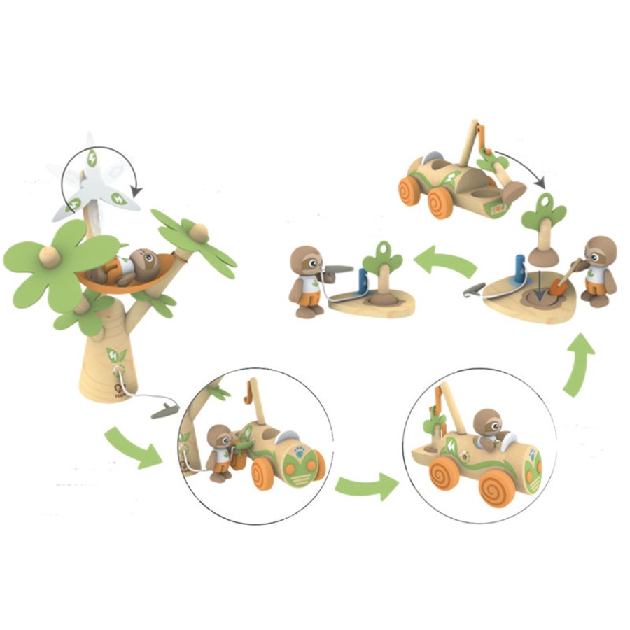 Toddler Hape Australia | Tree Planting E-Car