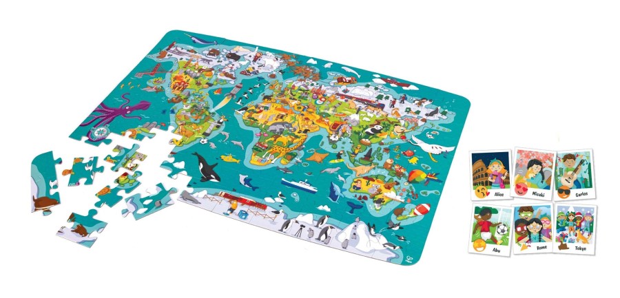 Preschool Plus Hape Australia | World Observation Puzzle