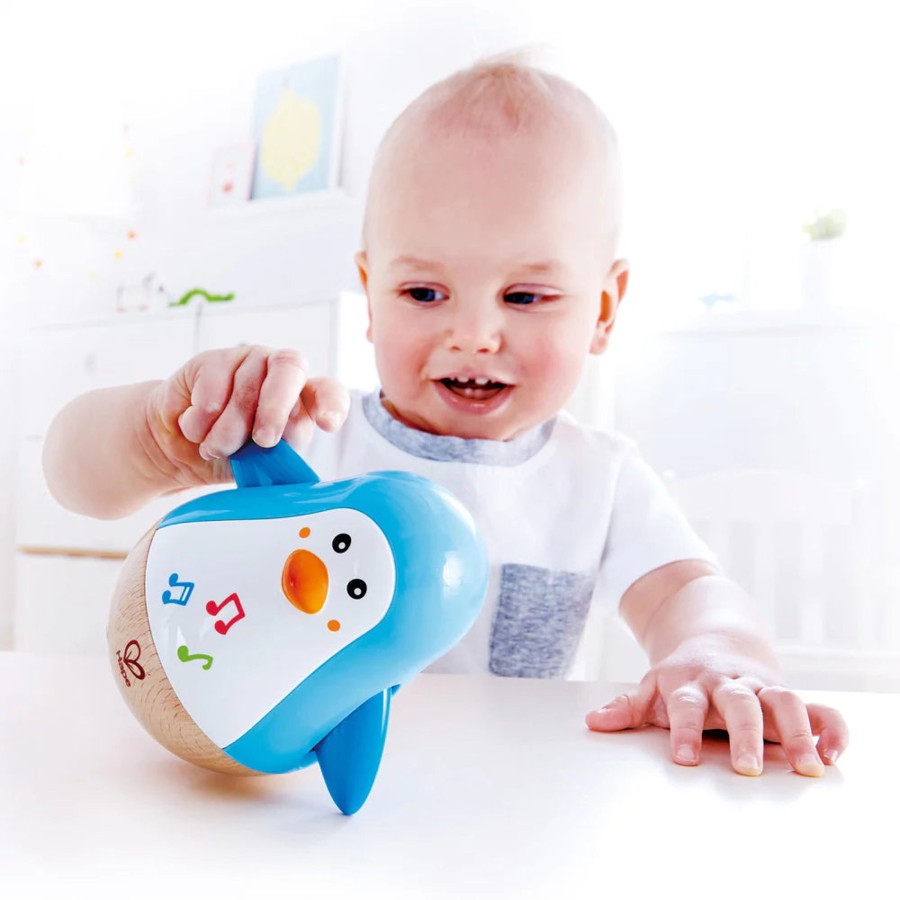 Infant Toys Hape Australia | Penguin Musical Wobbler