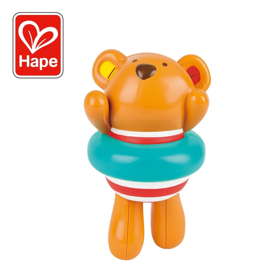 Toddler Hape Australia | Swimmer Teddy Wind-Up Toy