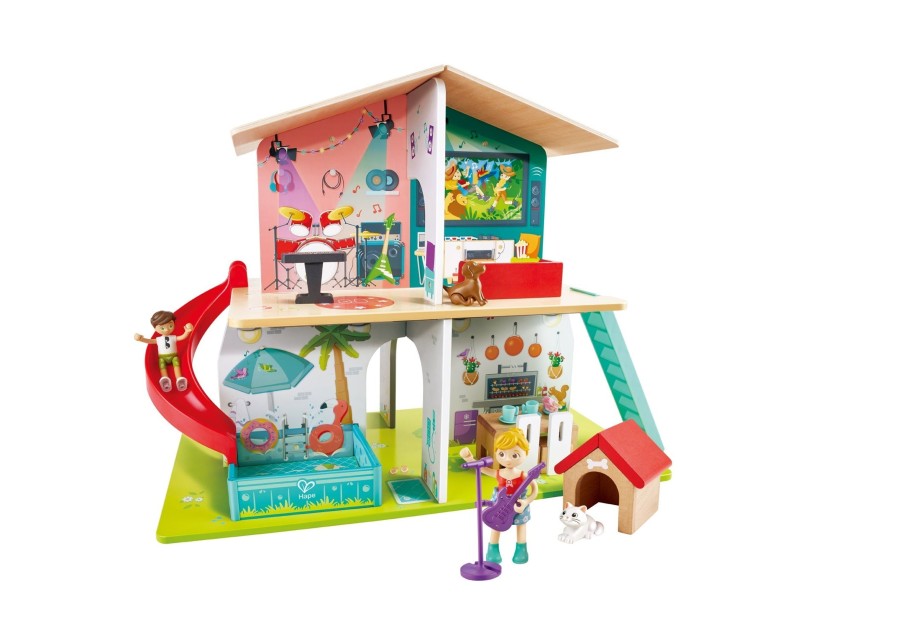 Preschool Plus Hape Australia | Rock & Slide House With Sound Effects