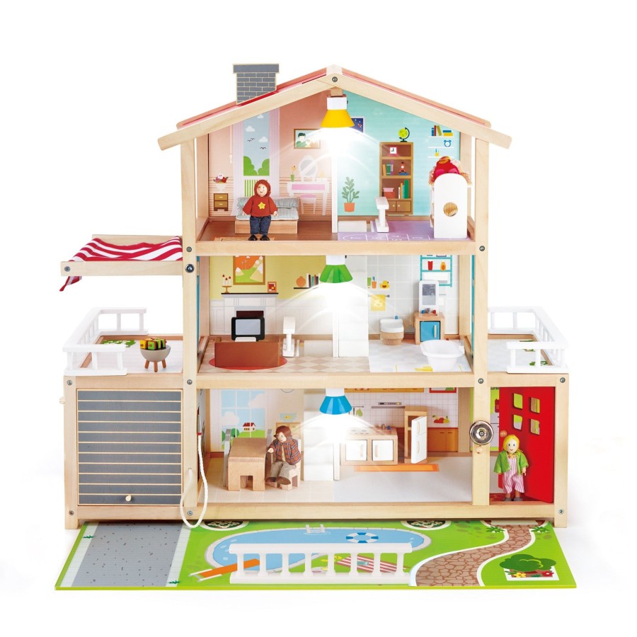 Preschool Plus Hape Australia | Doll Family Mansion