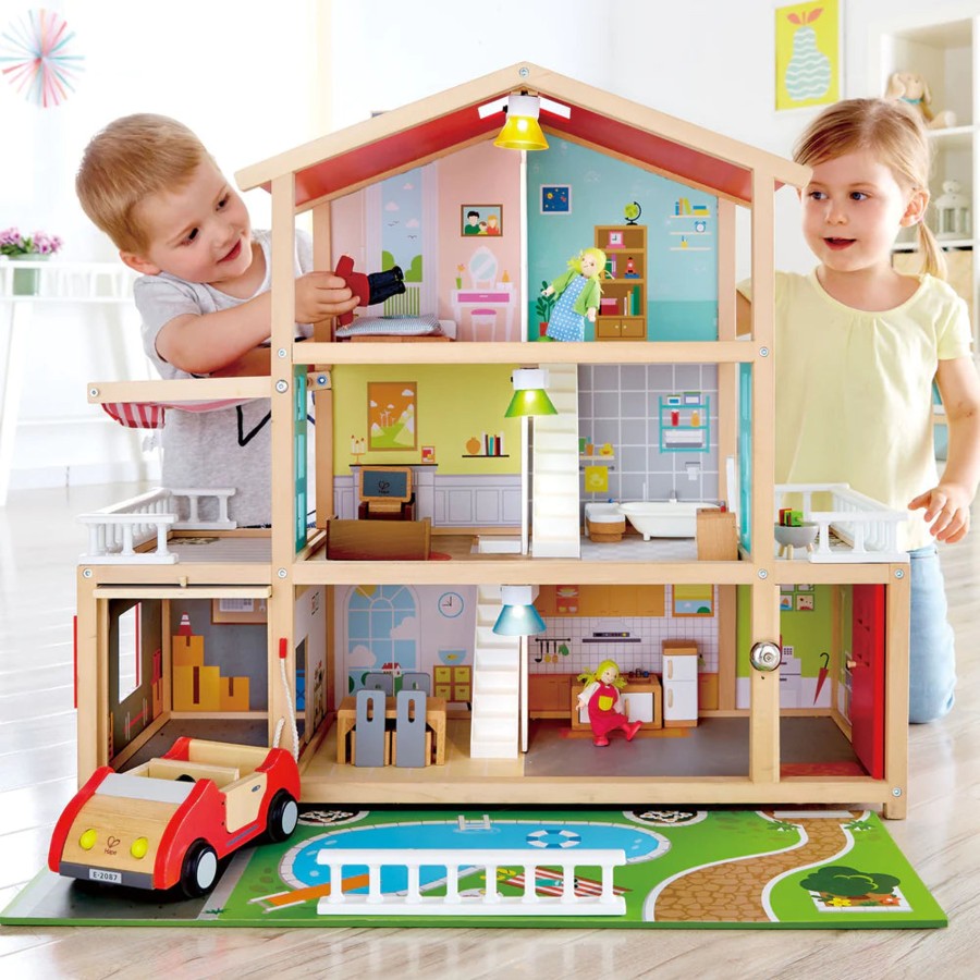 Preschool Plus Hape Australia | Doll Family Mansion