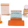 Preschool Plus Hape Australia | Doll House Furniture: Master Bedroom