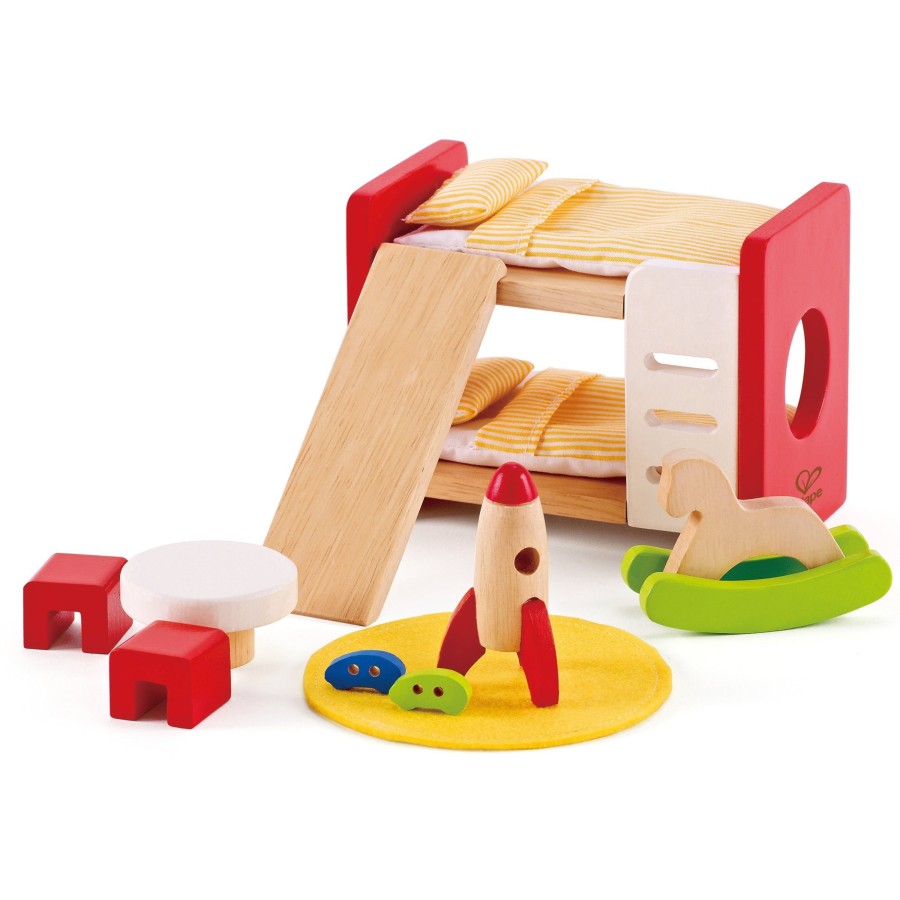 Preschool Plus Hape Australia | Doll House Furniture: Children'S Room