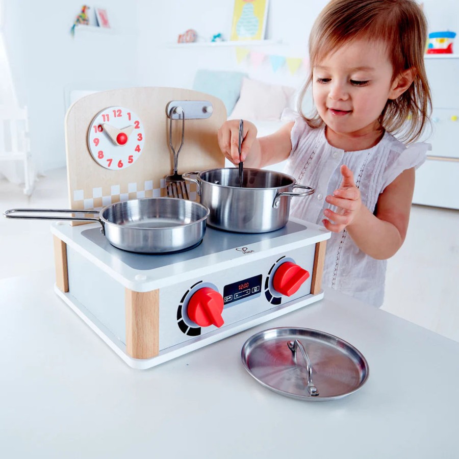 Preschool Plus Hape Australia | 2-In-1 Kitchen & Grill Set