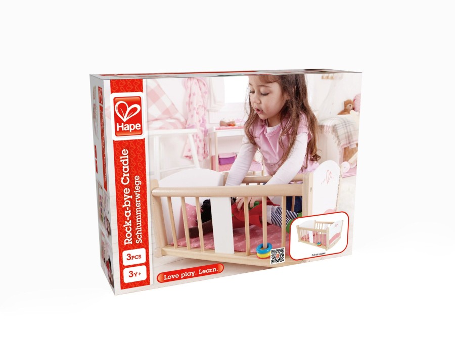 Preschool Plus Hape Australia | Rock-A-Bye Cradle