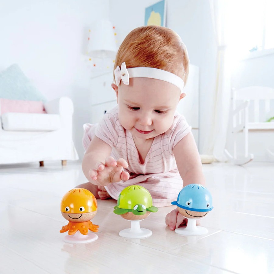 Infant Toys Hape Australia | Stay-Put Rattle Set