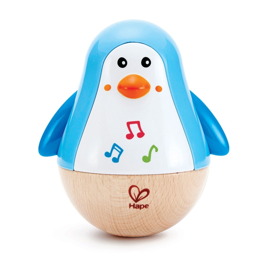 Infant Toys Hape Australia | Penguin Musical Wobbler