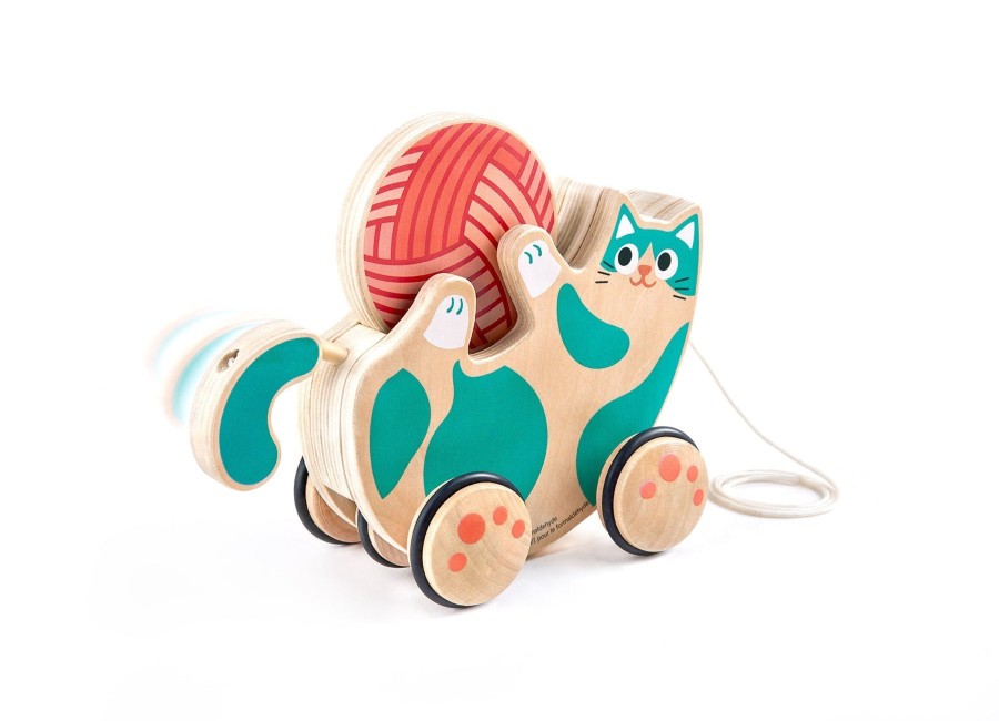 Toddler Hape Australia | Roll & Rattle Kitten