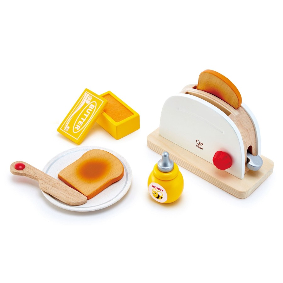 Preschool Plus Hape Australia | Pop-Up Toaster Set