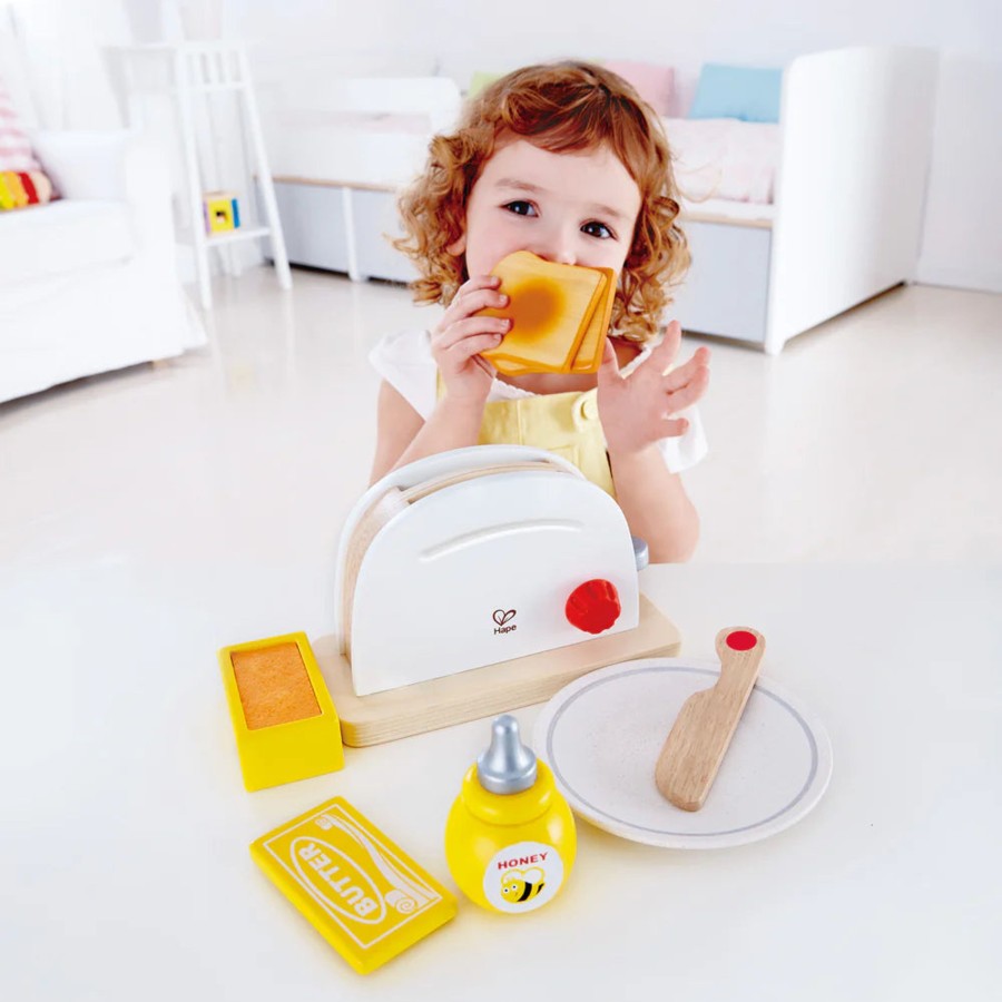 Preschool Plus Hape Australia | Pop-Up Toaster Set